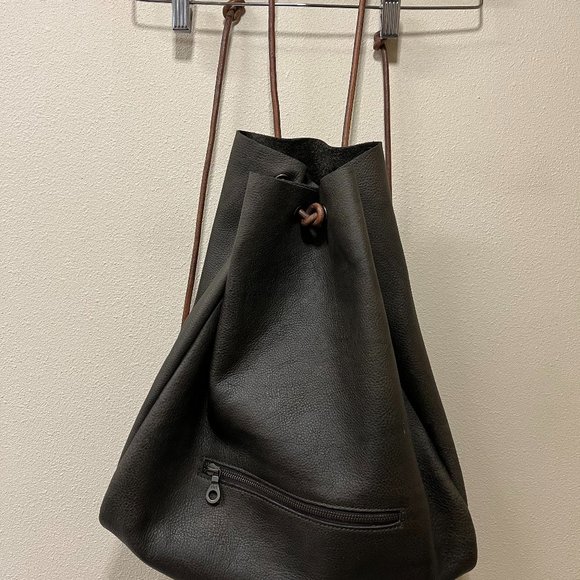 Stash Rambler Leather Backpack